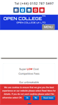 Mobile Screenshot of opencollege.info